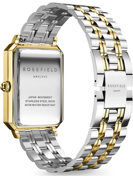 Rosefield OWSSSG-O48 damklocka, rostfritt stål armband