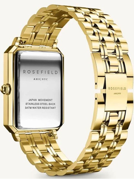 Rosefield OCWSG-O40 ladies' watch, stainless steel strap