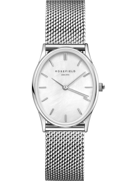 Rosefield The Oval OWSMS-OV11 ladies' watch, stainless steel strap