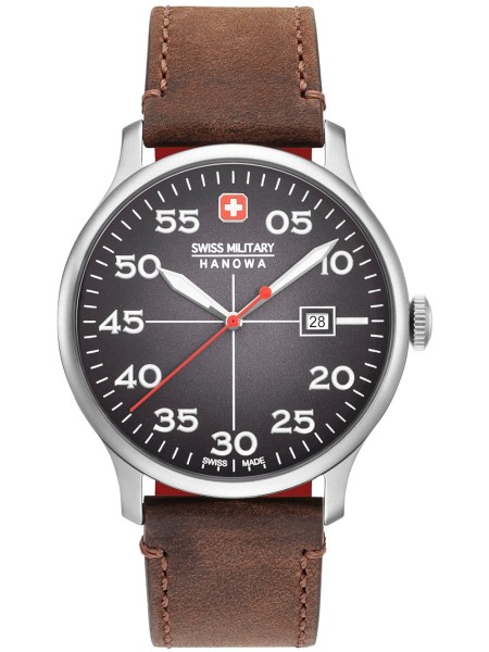 Swiss Military Hanowa 06-4326.04.009 montre pour homme, cuir de veau sangle