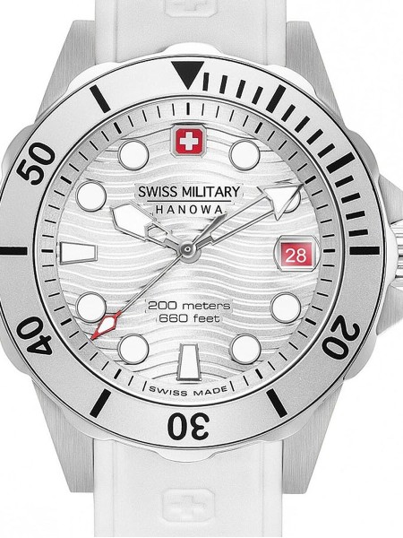 Swiss Military Hanowa 06-6338.04.001 ladies' watch, silicone strap