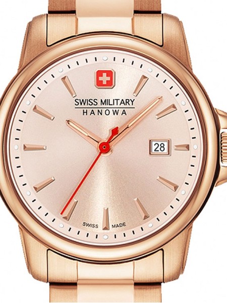 Swiss Military Hanowa 06-7230.7.09.010 damklocka, rostfritt stål armband