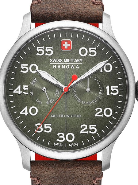 Swiss Military Hanowa 06-4335.04.006 Reloj para hombre, correa de piel de becerro