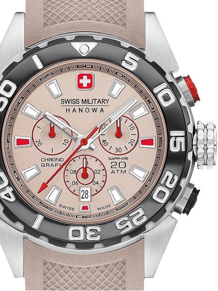 Swiss Military Hanowa Scuba Diver Chrono 06-4324.04.014 men's watch, silicone strap