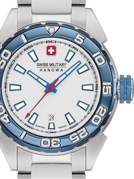 Swiss Military Hanowa 06-7323.04.001 moterų laikrodis, silicone dirželis