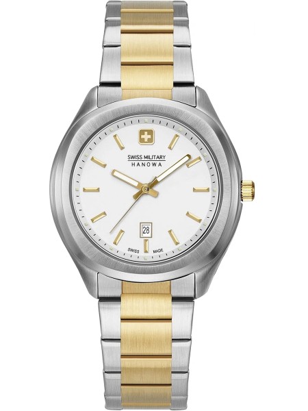 Swiss Military Hanowa Alpina 06-7339.55.001 Relógio para mulher, pulseira de acero inoxidable