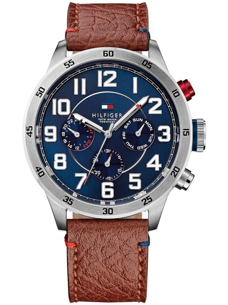 Tommy Hilfiger Trent 1791066 men's watch, calf leather strap