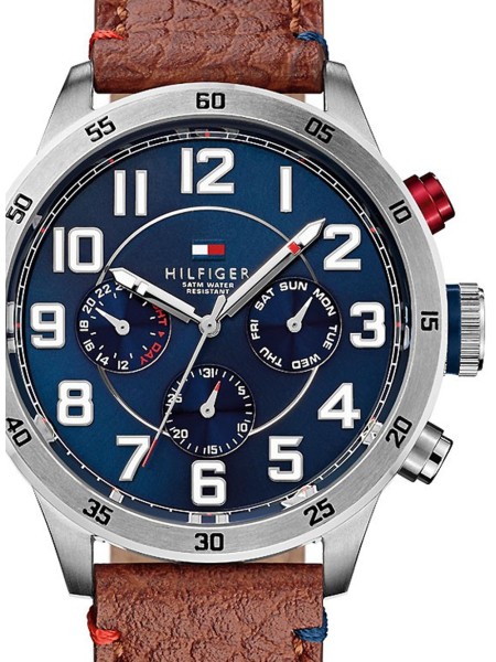 Tommy Hilfiger Trent 1791066 men's watch, calf leather strap