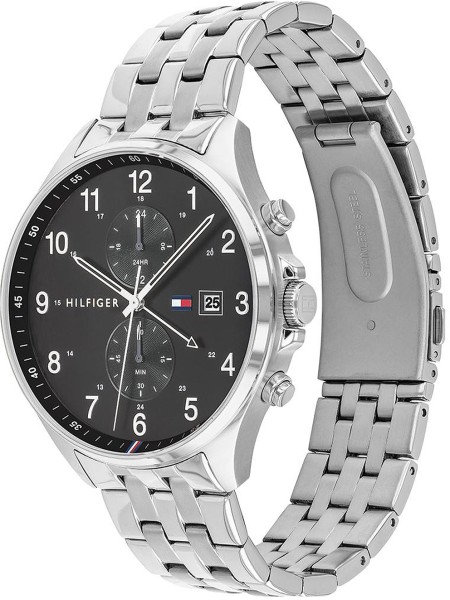 Tommy Hilfiger West Dual Time 1791707 men's watch, acier inoxydable strap