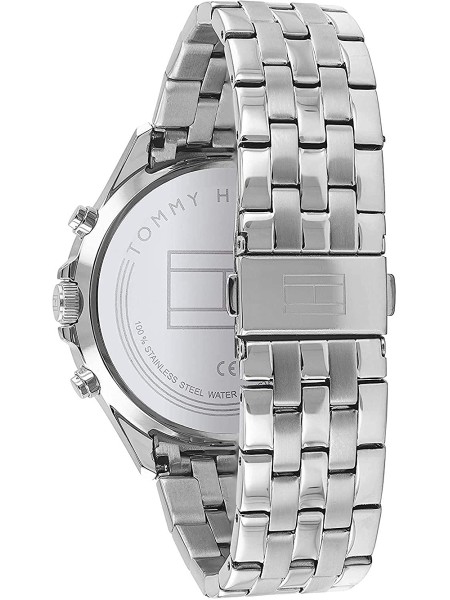 Tommy Hilfiger West Dual Time 1791707 men's watch, stainless steel strap