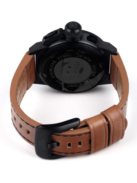TW-Steel CS43 men's watch, calf leather strap