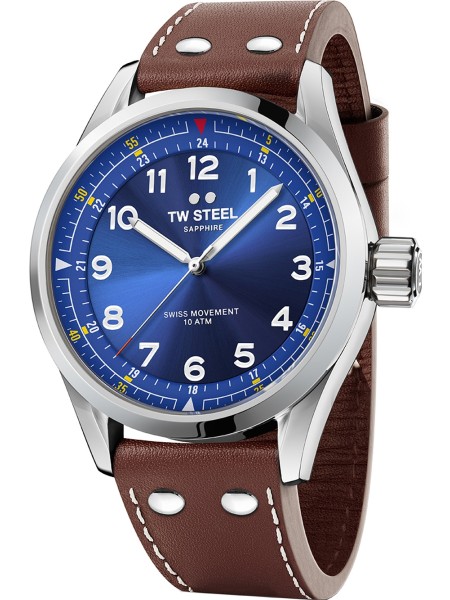 TW-Steel SVS102 men's watch, calf leather strap