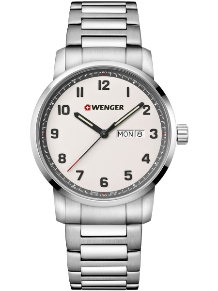 Wenger Attitude 01.1541.120 men's watch, stainless steel strap