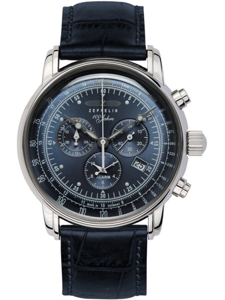 Zeppelin 100 Jahre Zeppelin 7680-3 men's watch, cuir de veau strap