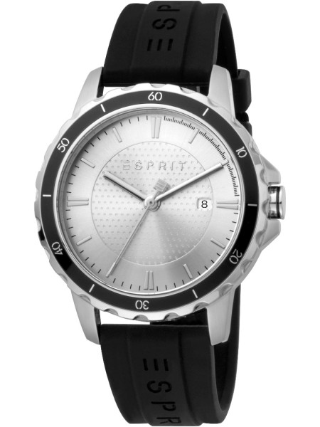Esprit ES1G207P0015 men's watch, silicone strap