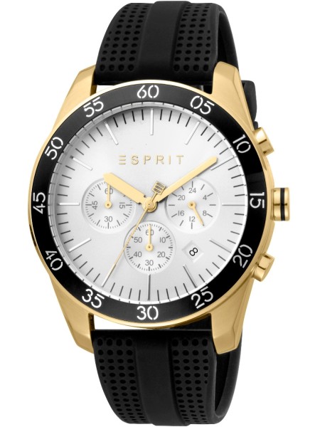 Esprit ES1G204P0055 herrklocka, silikon armband