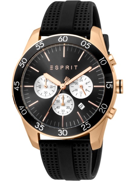 Esprit ES1G204P0065 herrklocka, silikon armband