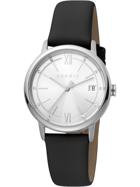 Esprit ES1L181L0015 damklocka, äkta läder armband