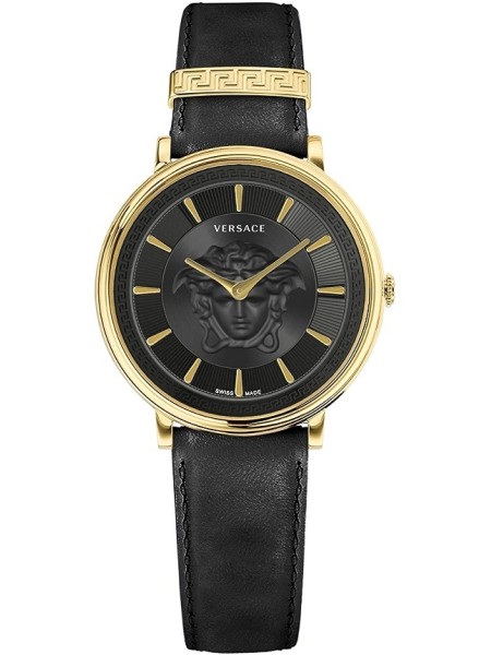 Versace V-Circle VE8101919 Reloj para mujer, correa de cuero real