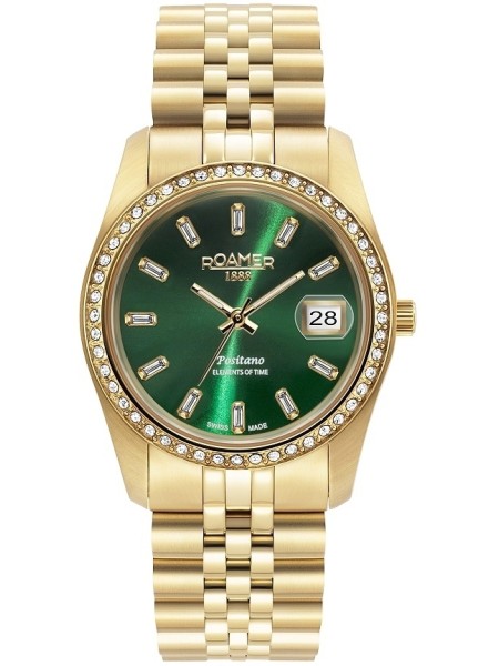 Roamer 853858487920 γυναικείο ρολόι, με λουράκι stainless steel