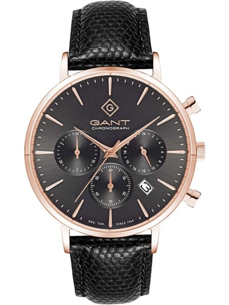 Gant G123006 men's watch, cuir véritable strap