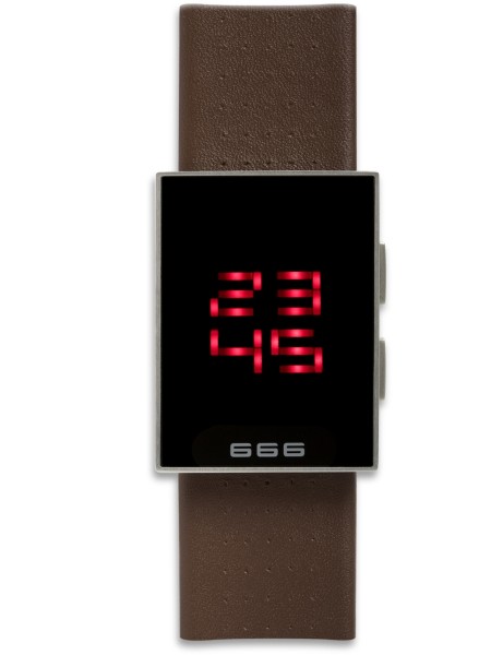 666barcelona 666-160 ladies' watch, real leather strap