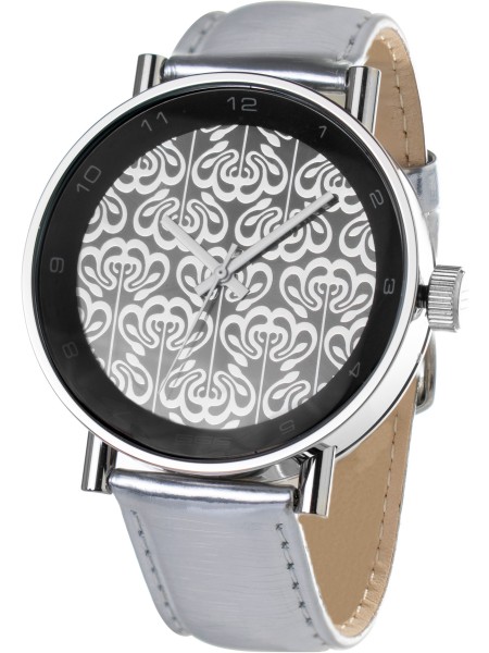 666barcelona 666-200 Relógio para mulher, pulseira de cuero real