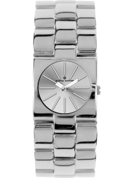 Alpha Saphir 271I ladies' watch, stainless steel strap