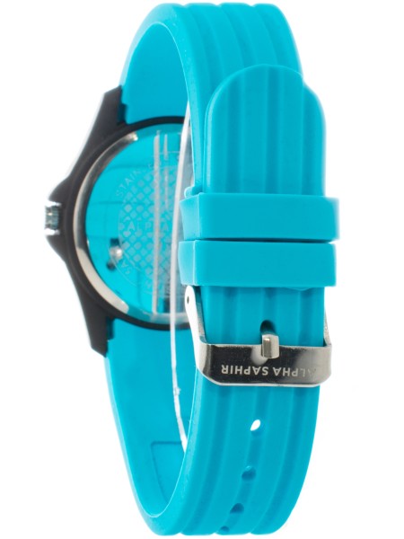 Montre pour dames Alpha Saphir 380L, bracelet silicone
