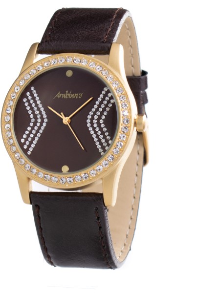 Arabians DBA2086M Γυναικείο ρολόι, real leather λουρί