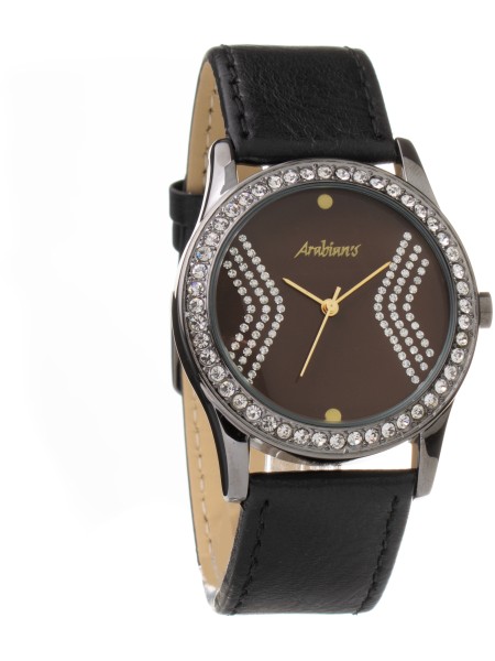Arabians DBA2087L Relógio para mulher, pulseira de cuero real