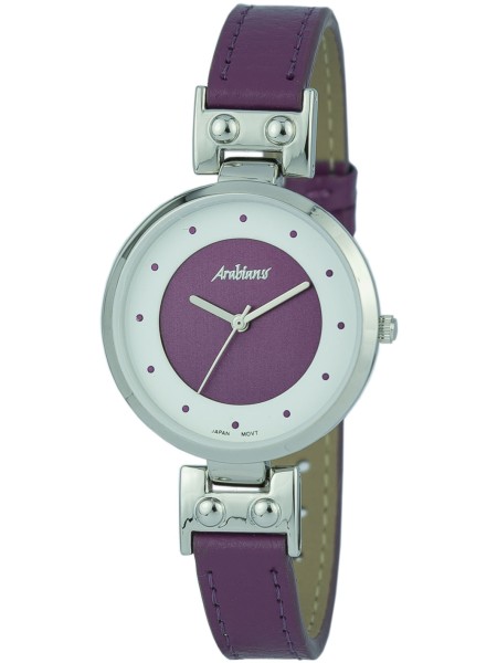 Arabians DBA2244P γυναικείο ρολόι, με λουράκι real leather