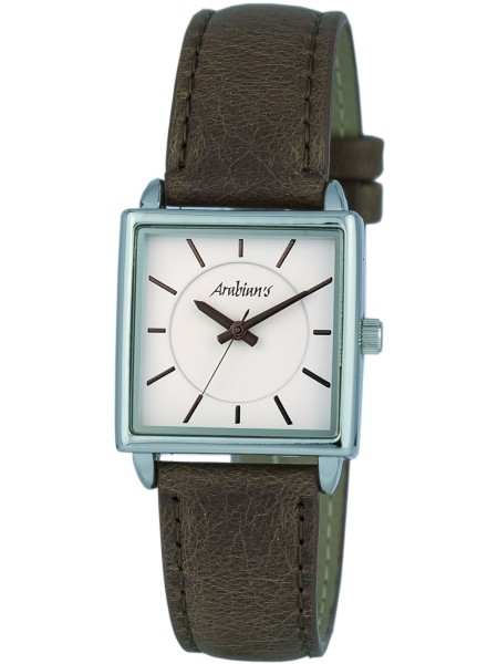 Arabians DBA2252B Γυναικείο ρολόι, real leather λουρί