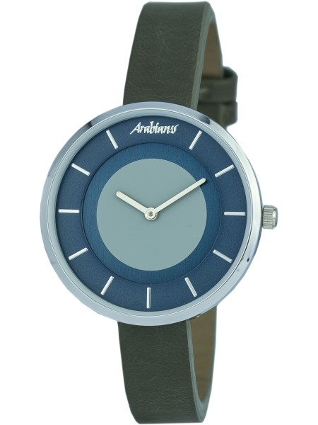 Arabians DBA2257G γυναικείο ρολόι, με λουράκι real leather