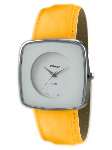 Arabians DBP2045Y Relógio para mulher, pulseira de cuero real