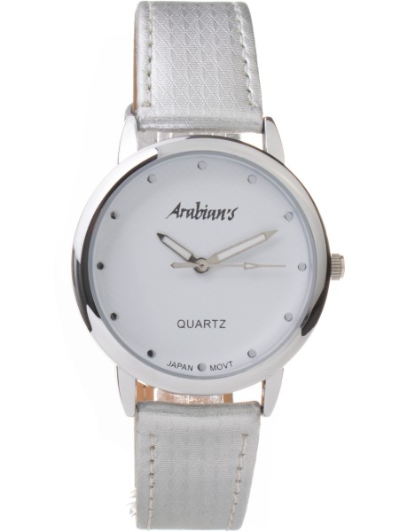 Arabians DBP2262S ladies' watch, real leather strap