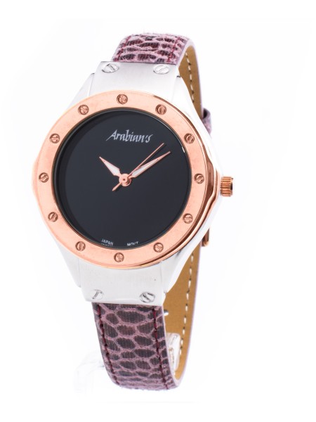 Arabians DPA2167M ladies' watch, real leather strap