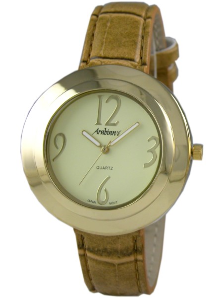 Arabians DPP0096C Γυναικείο ρολόι, real leather λουρί