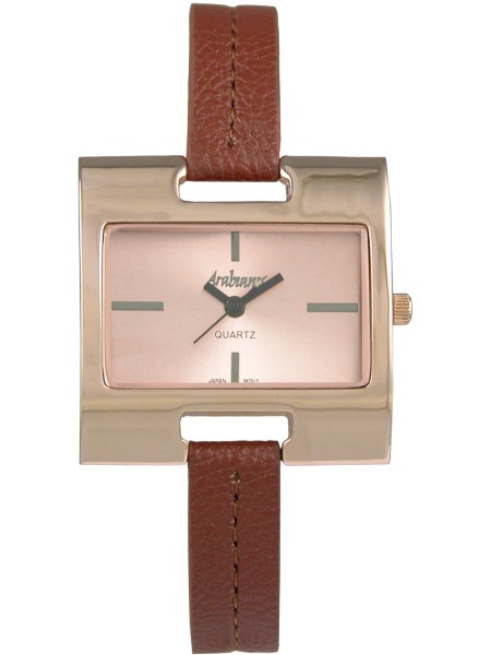 Arabians DPP2153C γυναικείο ρολόι, με λουράκι real leather