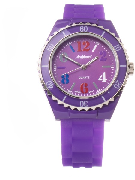 Arabians HBA2066P Relógio para mulher, pulseira de silicona