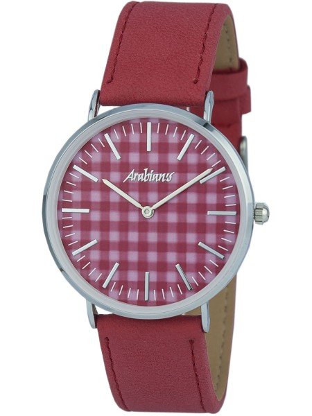 Arabians HBA2228C Γυναικείο ρολόι, real leather λουρί
