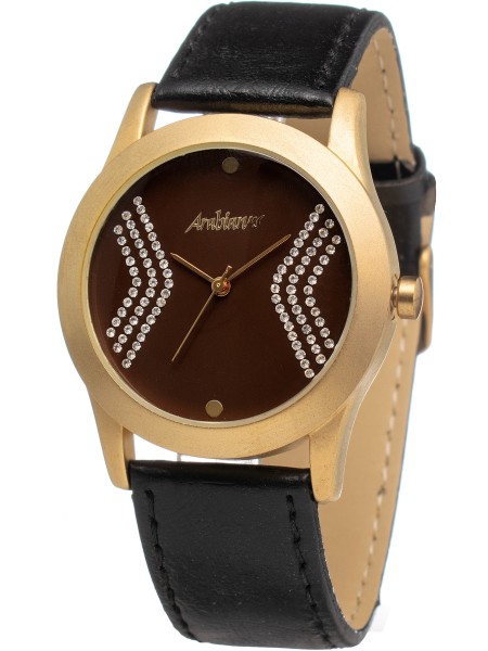 Arabians DBA2088L Relógio para mulher, pulseira de cuero real