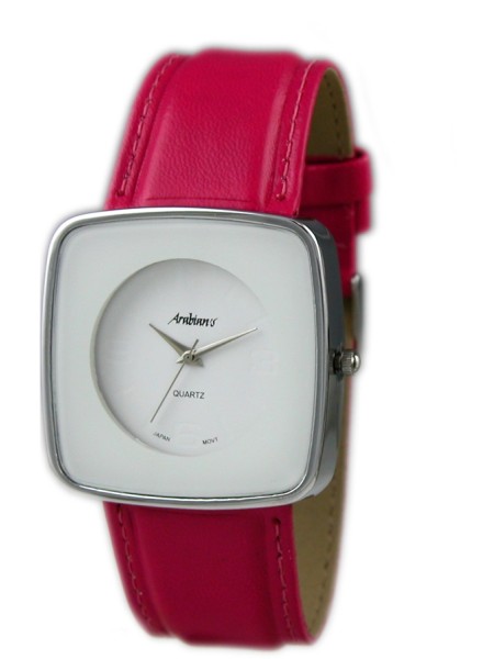 Arabians DBP2045P Γυναικείο ρολόι, real leather λουρί