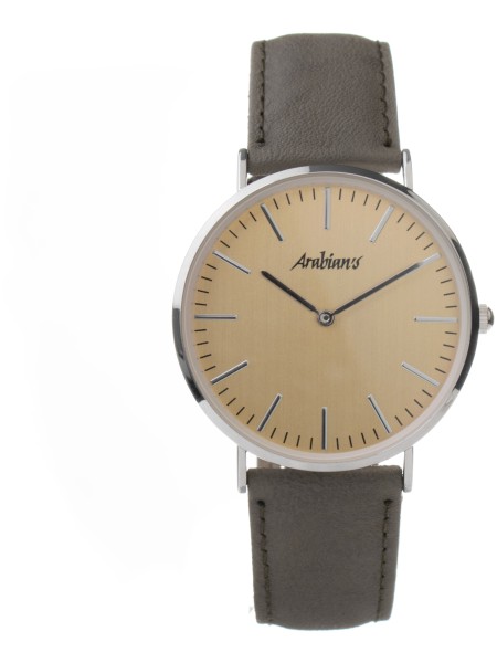 Arabians HBA2228GP Relógio para mulher, pulseira de cuero real