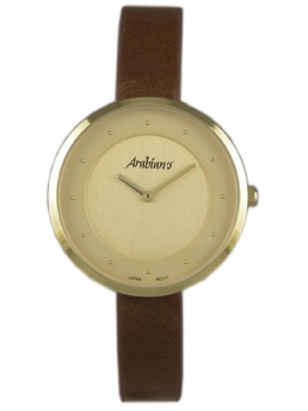 Arabians DPA2203G dámské hodinky, pásek real leather