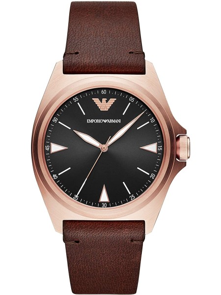 Emporio Armani AR11258 men's watch, real leather strap