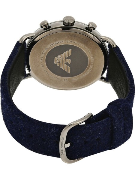 Emporio Armani AR11144 men's watch, real leather strap
