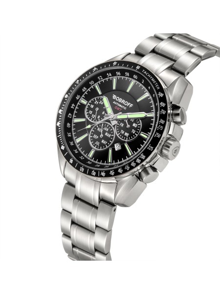 Bobroff BF0010V2 men's watch, acier inoxydable strap