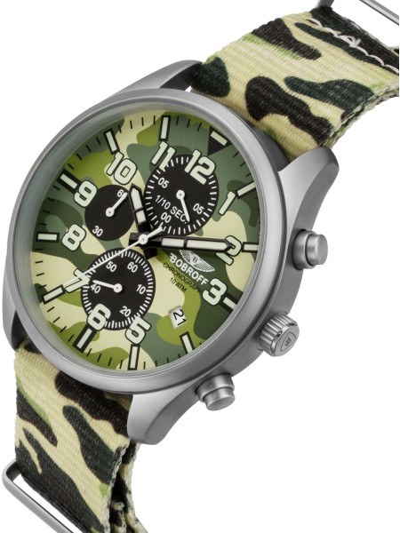 Bobroff BF0020 men's watch, nylon strap