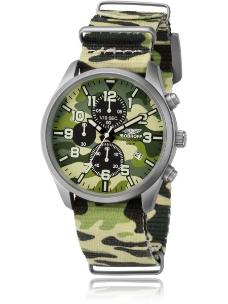 Bobroff BF0020 men's watch, nylon strap